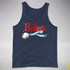 Believe Transgender Pride Jingle Bell Premium Tank Top - Navy